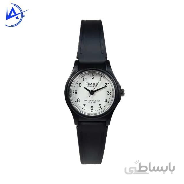 ساعت مچی زنانه OMAX ضد اب مشکی کد 14085