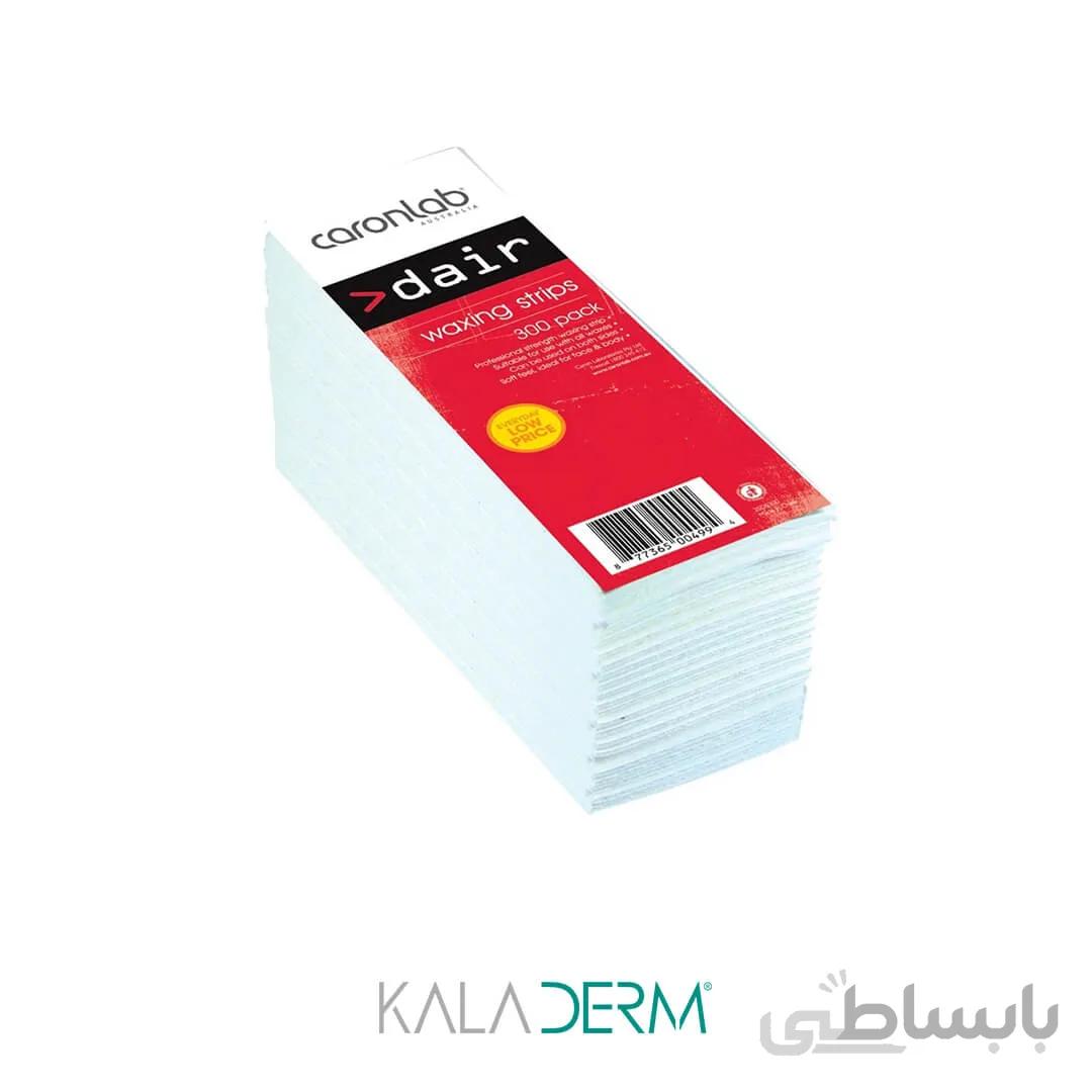 پد موم وکس نواری کارونلب مدل دائر وکس بسته 300 عددی