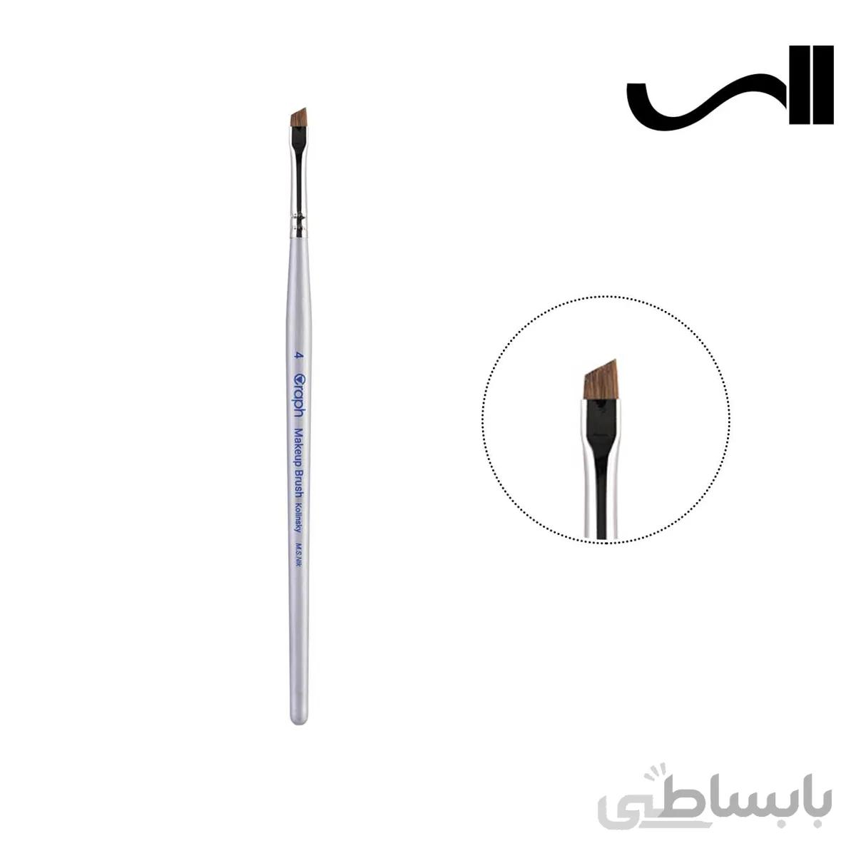 قلم موی سر کج گراف سایز 4