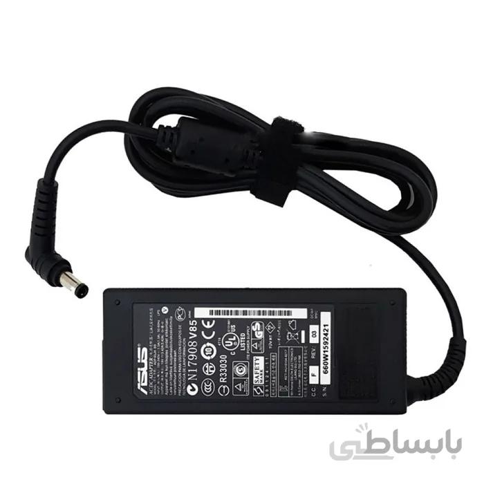 شارژر اصلی لپ تاپ ایسوس 19ولت 3.42آمپر سرفیش معمولی