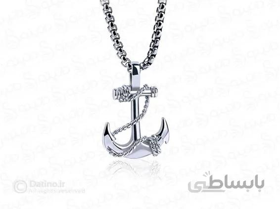 گردنبند مردانه لنگر سلطنتی 13827