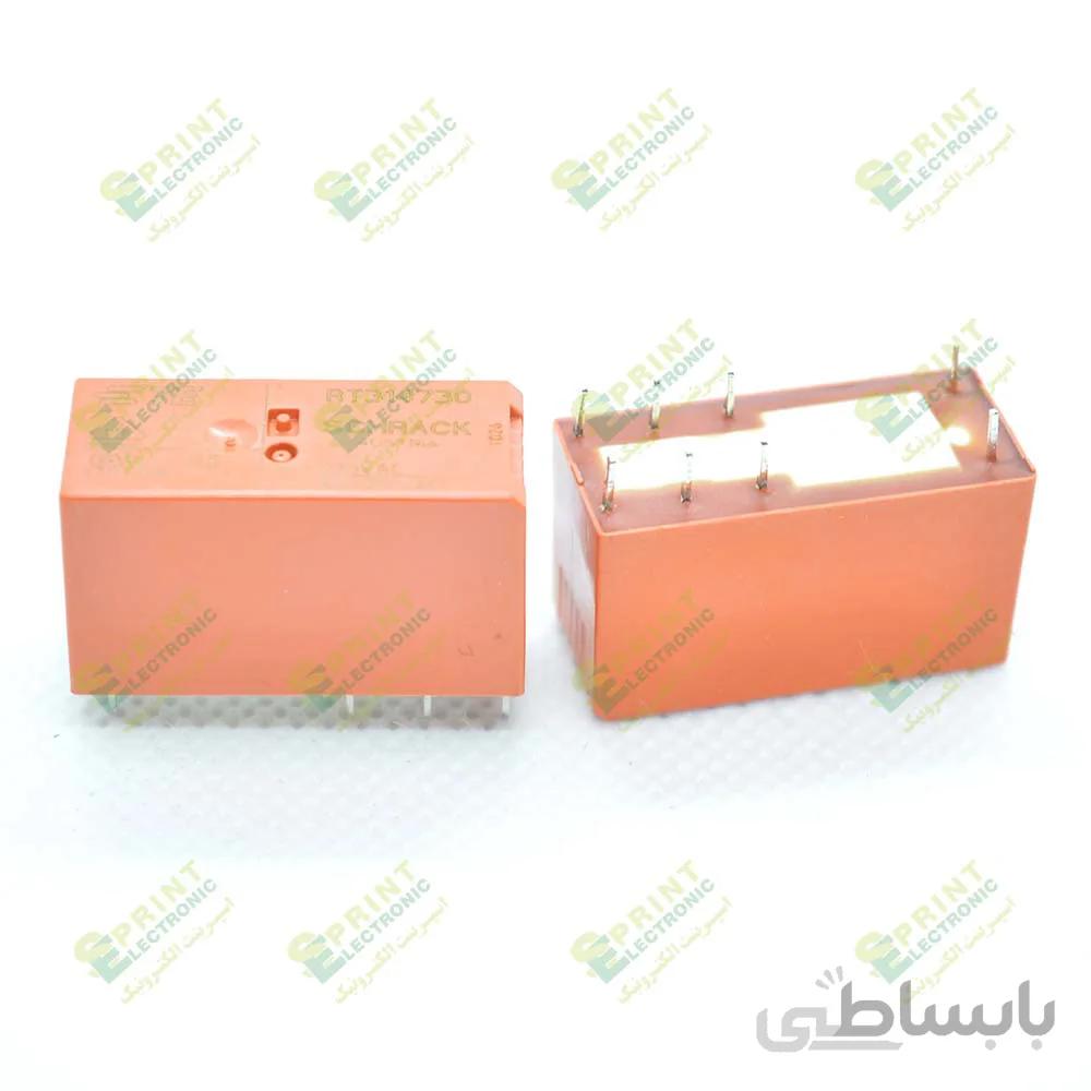 رله 220 ولت ارتفاع کوتاه 8 پایه 16 آمپر SCHRACK RT314730