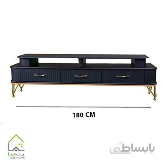 میز تلویزیون سه کشو طول 180 مات