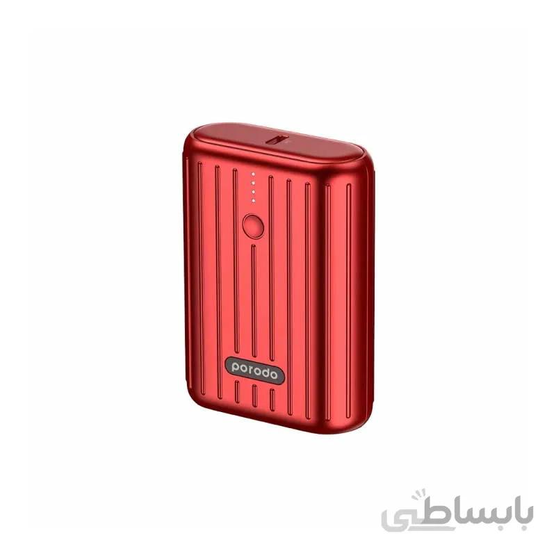 پاور بانک مدل - Porodo Ultra-Compact PD & QC Power Bank 10000mAH