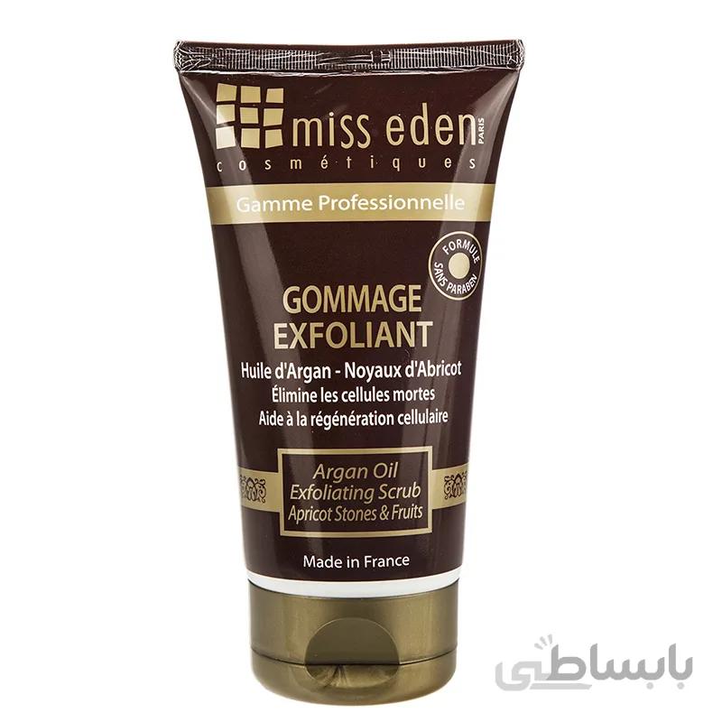 اسکراب لایه بردار صورت میس ادن حاوی روغن آرگان حجم 150 میل