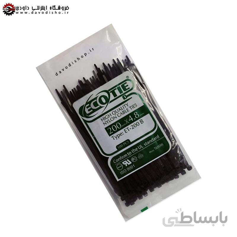 بست پلاستیکی ۲۰۰ سانتی متر ضخامت ۴.۸ اکوتای - (ECOTIE)