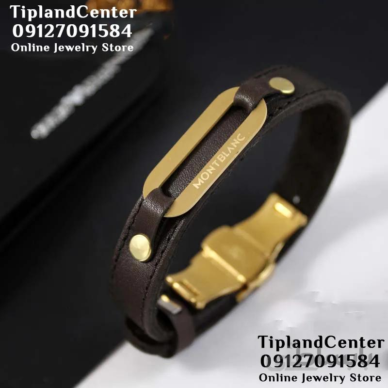 دستبند MontBlanc ا Mens MontBlanc Bracelet