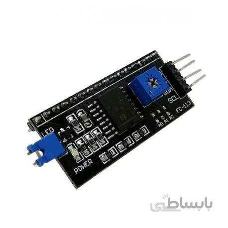 ماژول درایور – رابط سریال I2C ال سی دی های ۲×۱۶