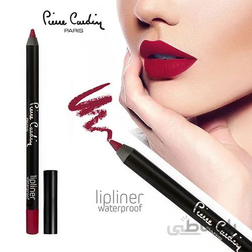 خط لب مدادی ضدآب پیرکاردین مدل Bordeaux Plum شماره 11101 ا 11101-Waterproof lipliner- Bordeaux Plum Pierre Cardin