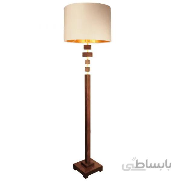 آباژور ایستاده چوبی مسینا مدل N26t