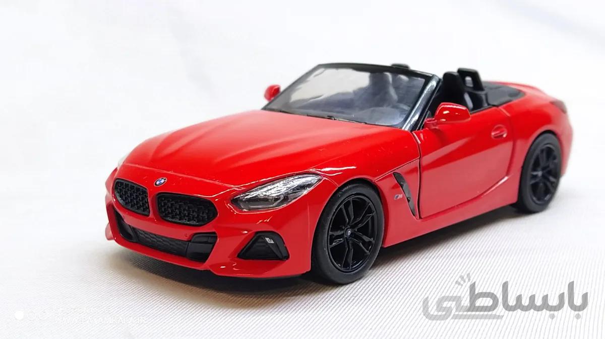 ماشین فلزی ب ام و (BMW Z4 KINSMART) قرمز