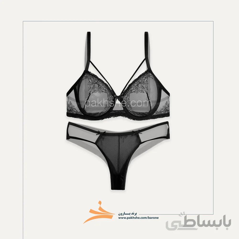 ست شورت و سوتین هارنس دار تورگاز برند بارون کد 345057