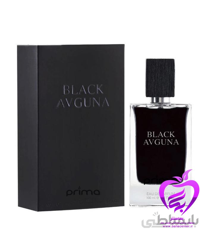 ادکلن بلک افغان پریما PRIMA حجم 100 میل BLACK AVGUNA