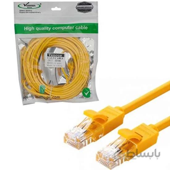 پچ کورد کابل شبکه ونوس cat5 طول 10 متر مدل PV-K935