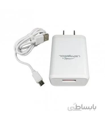 شارژر فست LAPRAMOL مدل LP-C35 به همراه کابل میکرو یو اس بی