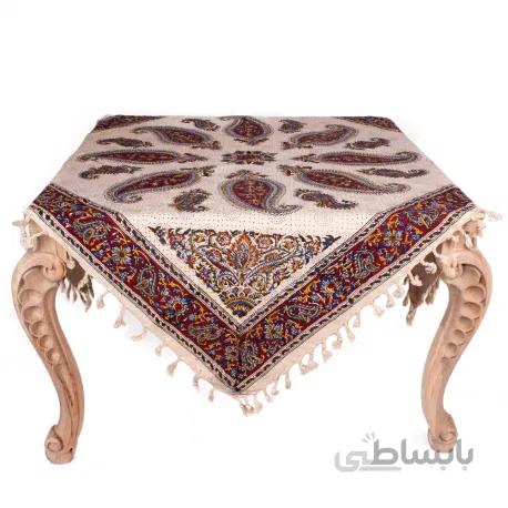 رومیزی قلمکار یک متری تک حاشیه