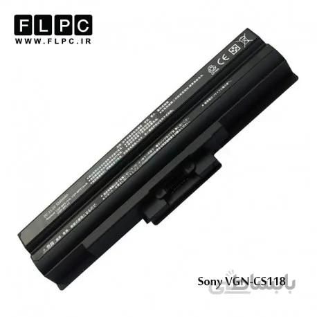 باطری لپ تاپ سونی VGN-CS118 مشکی Sony Vaio VGN-CS118 Laptop Battery - 6cell