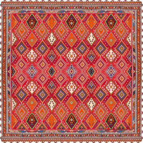 رومیزی مخمل مربع گبه