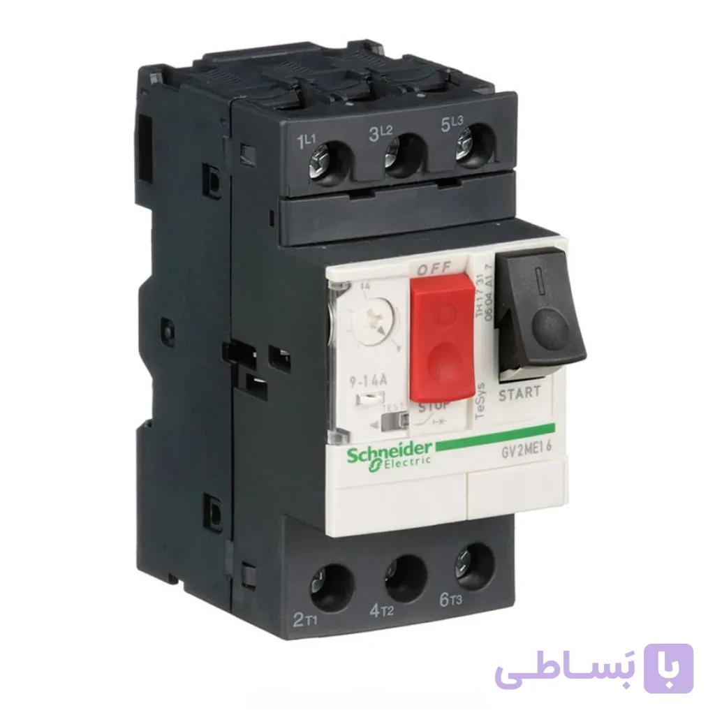 کلید حرارتی مغناطیسی اشنایدر الکتریک 9 تا 14 آمپر