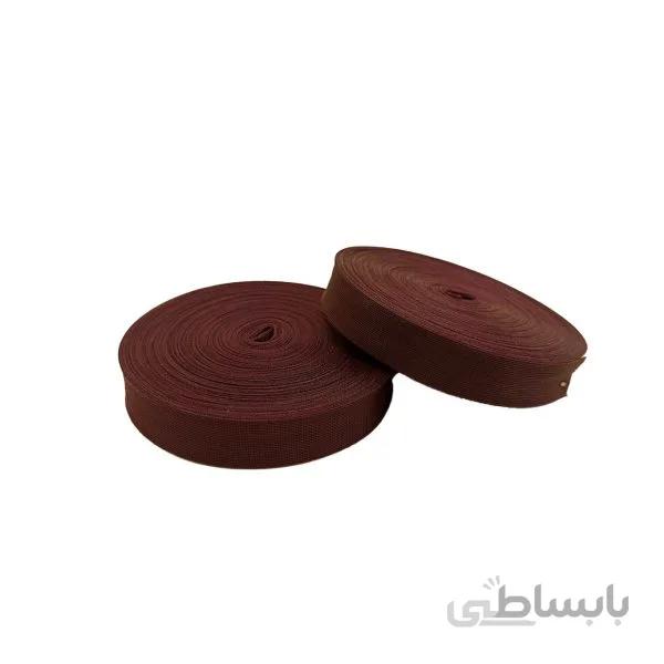 نوار اریب توری بادمجانی 2 سانتی کد 4064O