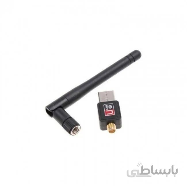 کارت شبکه  usb wifi بی سیم مدل 802.300Mbps آنتن دار