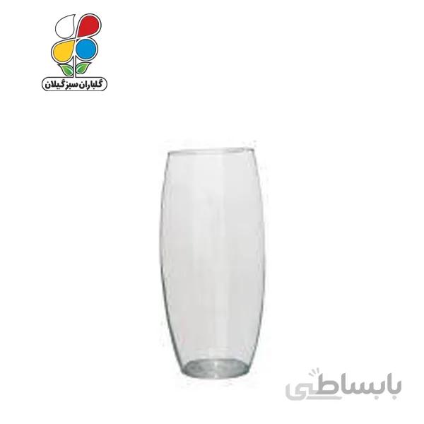 گلدان شیشه ای خمره ای مدل GS03