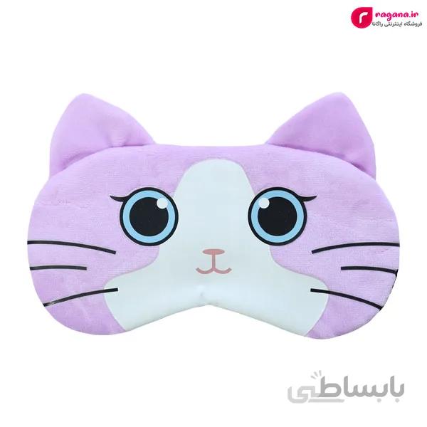 چشم بند کمپرس دار طرح گربه کد R215337