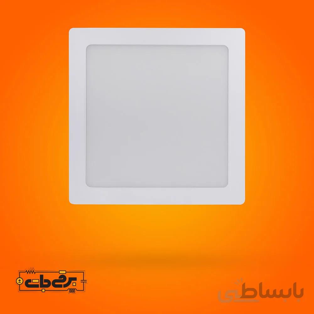 پنل روکار 12 وات مربع پارسوا