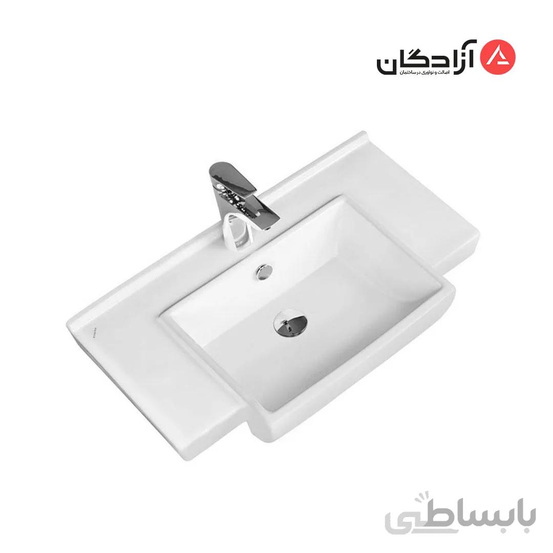 روشویی روکابینتی مروارید مدل رومینا 70