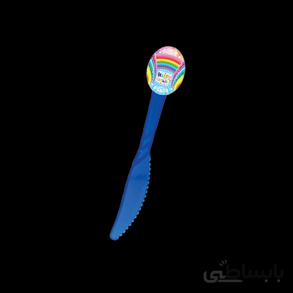 چاقوی تم تولد رنگین کمان