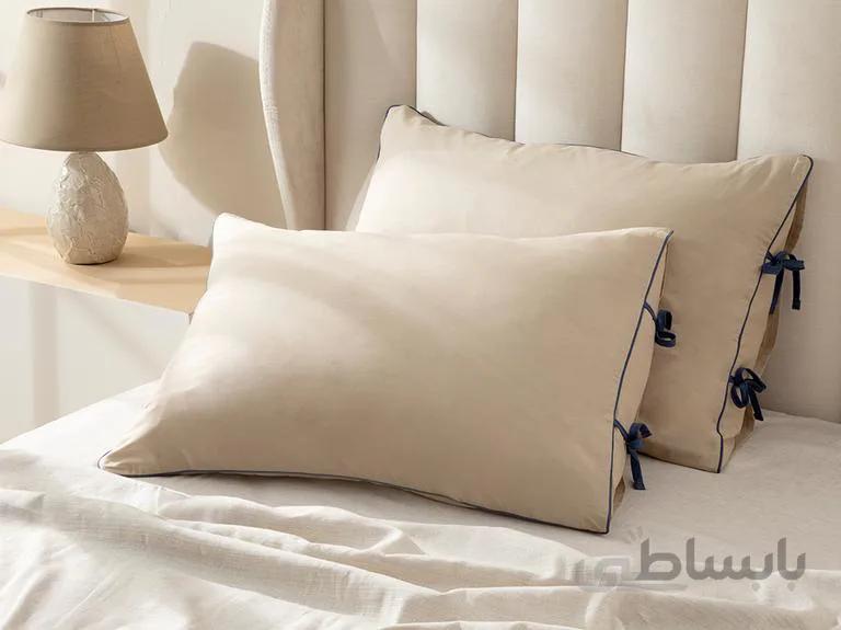 روبالشی روبان دار انگلیش هوم طرح Classy بسته ۲ عددی