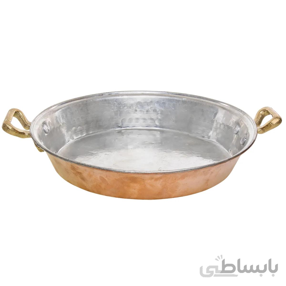 ماهیتابه دو دسته مسی کد 91