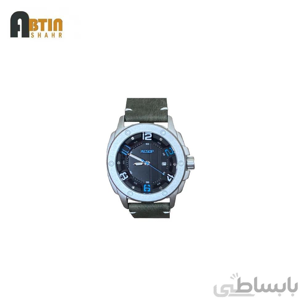 ساعت مچی عقربه ای مردانه Aesop کد ۱۰۱۸G