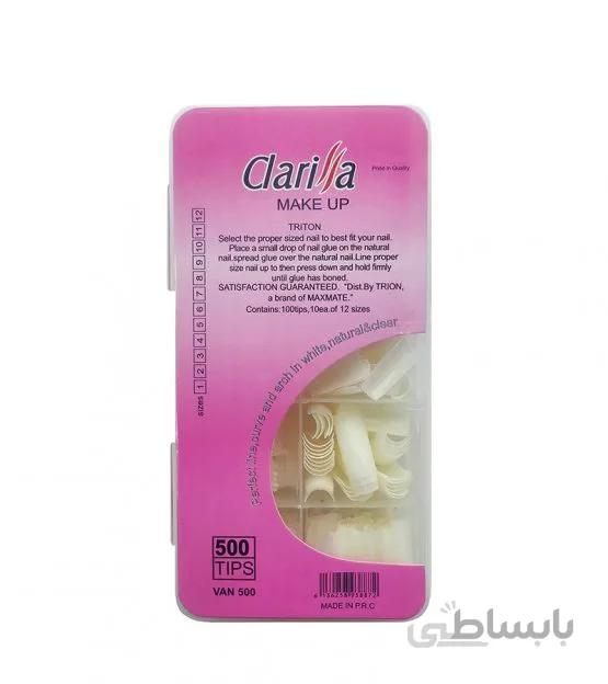 تیپ ناخن کلاریا مدل VAN5 بسته ۵۰۰ عددی