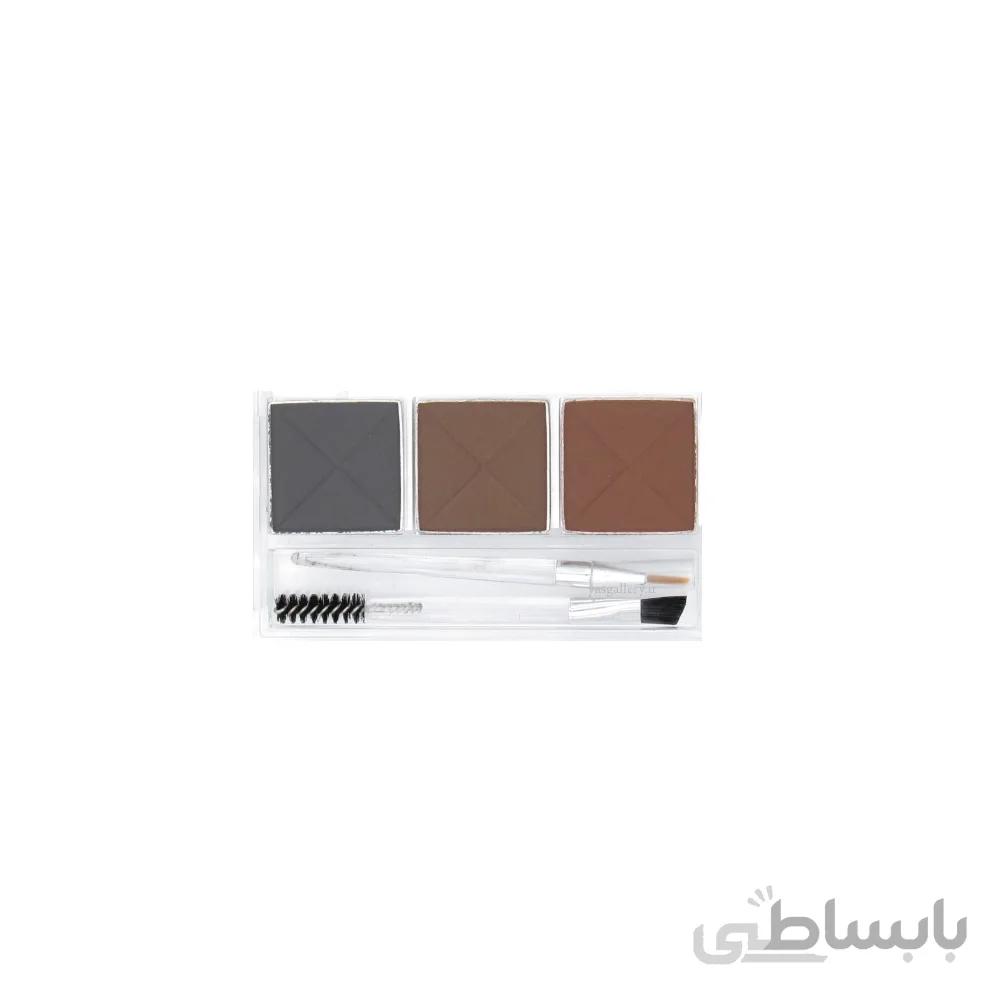 سایه ابرو سه رنگ VOV مدل 101