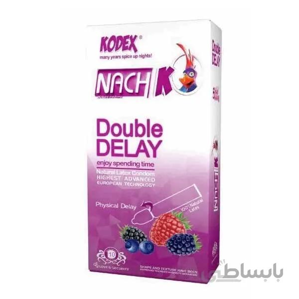 کاندوم با تاخیر دو برابر ناچ کدکس ا Double Delay Condom Nach Kodex