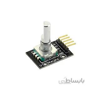 ماژول روتاری انکودر مدل KY-040 دارای سوئیچ