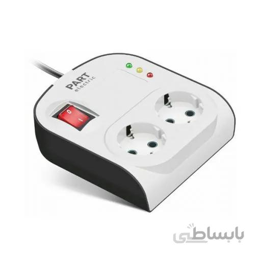 محافظ ۲ خانه ارتدار آنالوگ پارت الکتریک کابل ۳ متر
