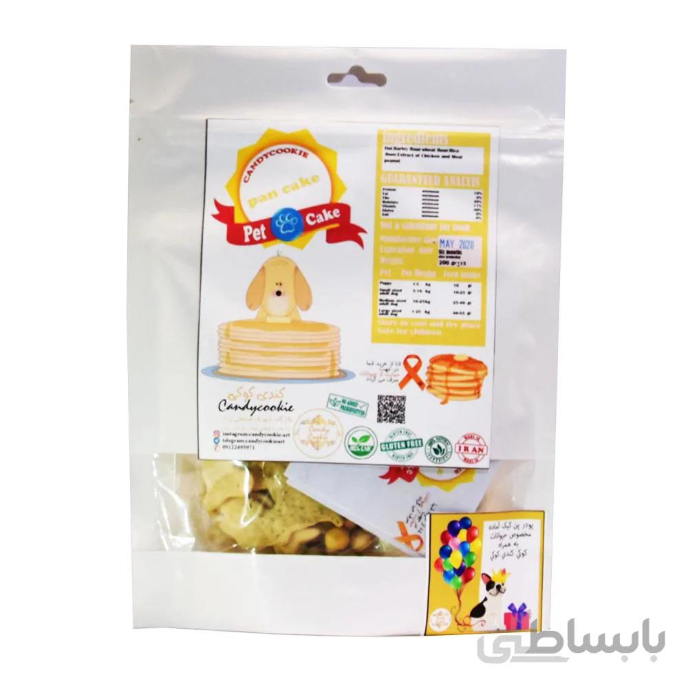 پودر پنکیک سگ کندی کوکی وزن 200 گرم ا Candy Cookie Pan Cake For Dogs 200g