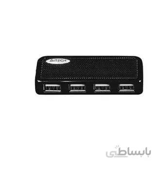 هاب 4 پورت ای فورتک مدل HUB-64 ا A4tech HUB-64 4 Port USB 2.0 Original HUB