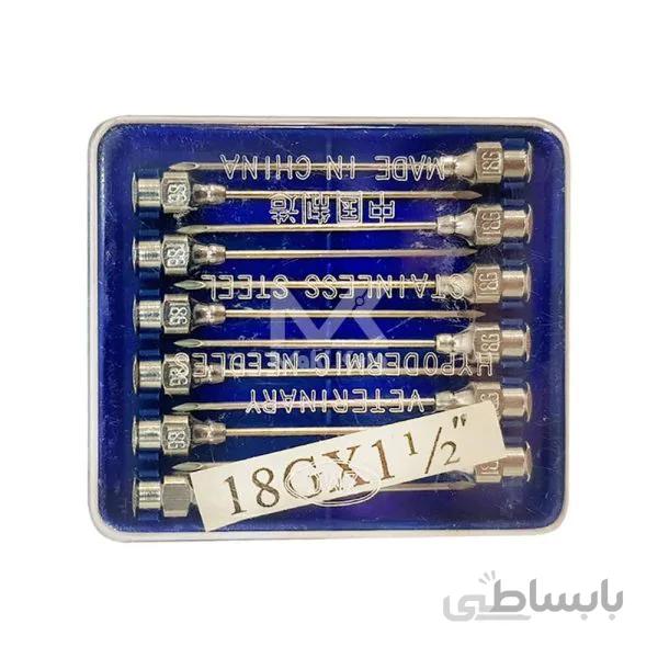 سرسوزن فلزی 1/2 1 18G