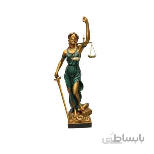 مجسمه فرشته عدالت ۹۰سانتی متر (پنج رنگ)