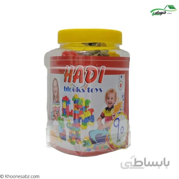 لگو سایز 1 ریز 90 قطعه شیشه ای-19387