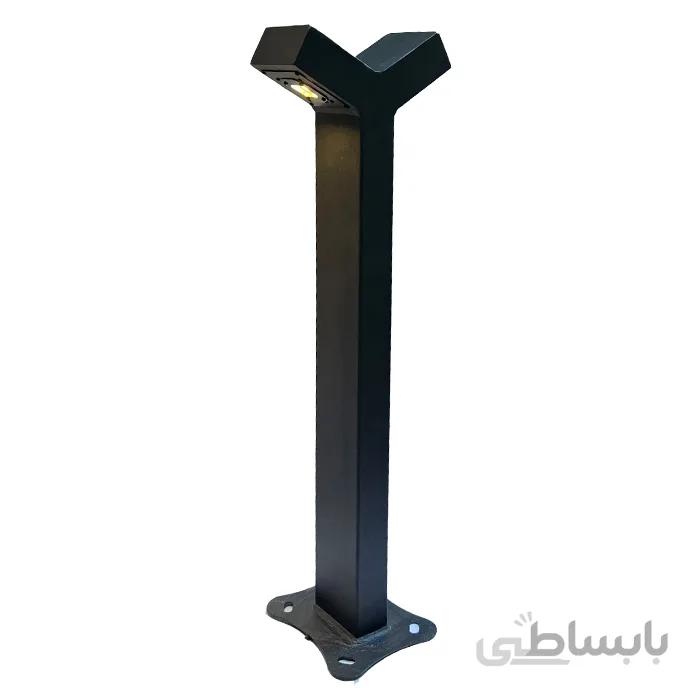 چراغ حیاطی مدرن دیان ۲ طرفه کوتاه
