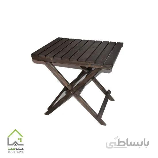 میز چوبی تاشو