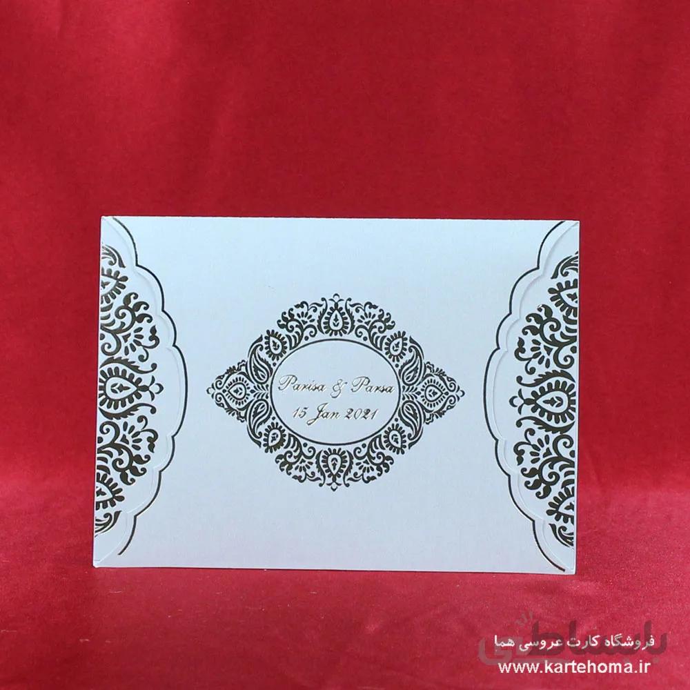 کارت عروسی کد 028 برند ایندو