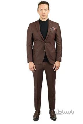 فروش انلاین کت و شلوار مردانه برند Centone رنگ زرشکی ty56823132