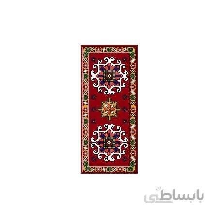 نخ و نقشه فرش درشت باف کد 23