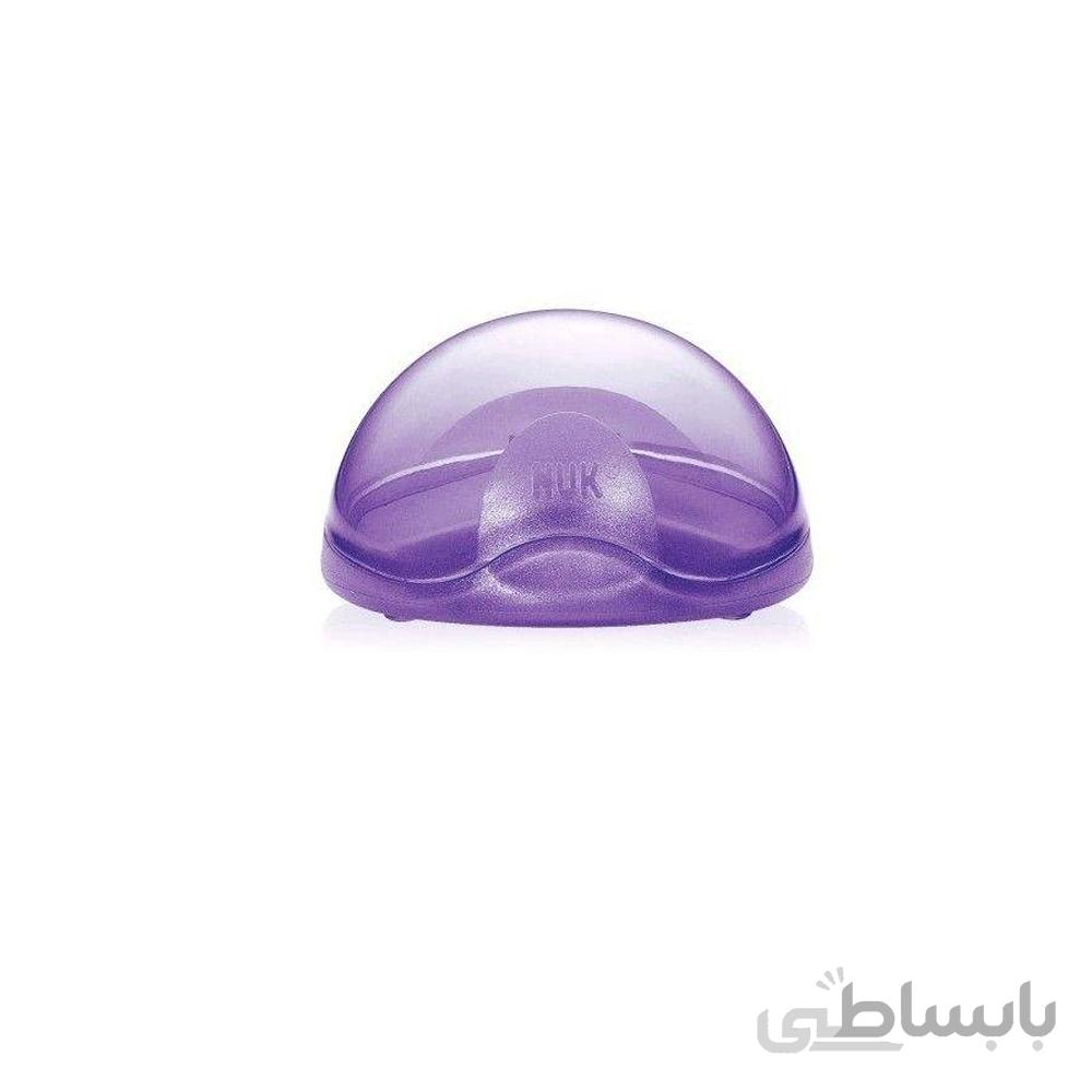 قاب محافظ پستانک ناک NUK بنفش