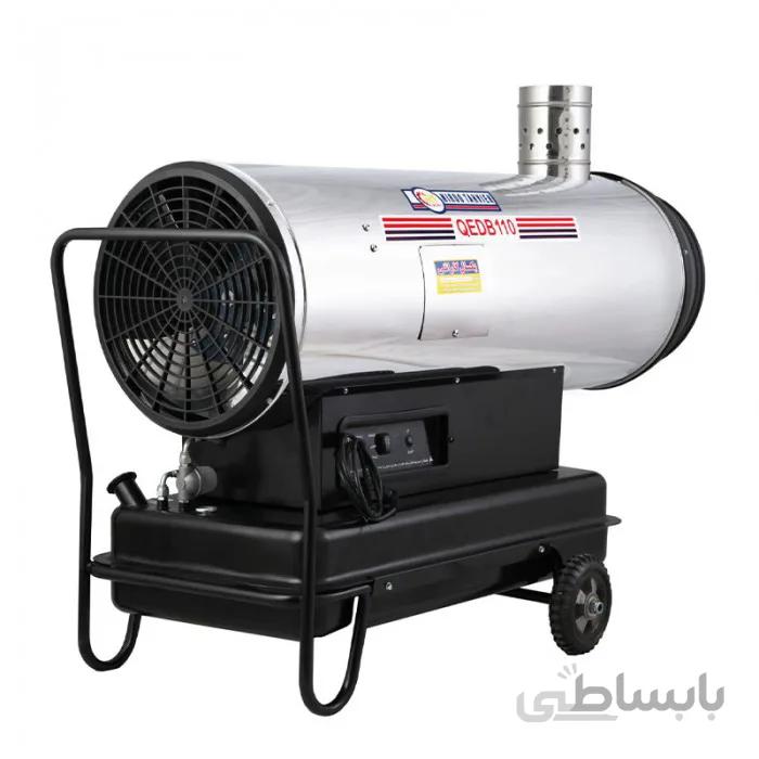 جت هیتر 60 هزار دودکشدار دوگانه سوز باکدار نیرو تهویه البرز مدل QEDB-110
